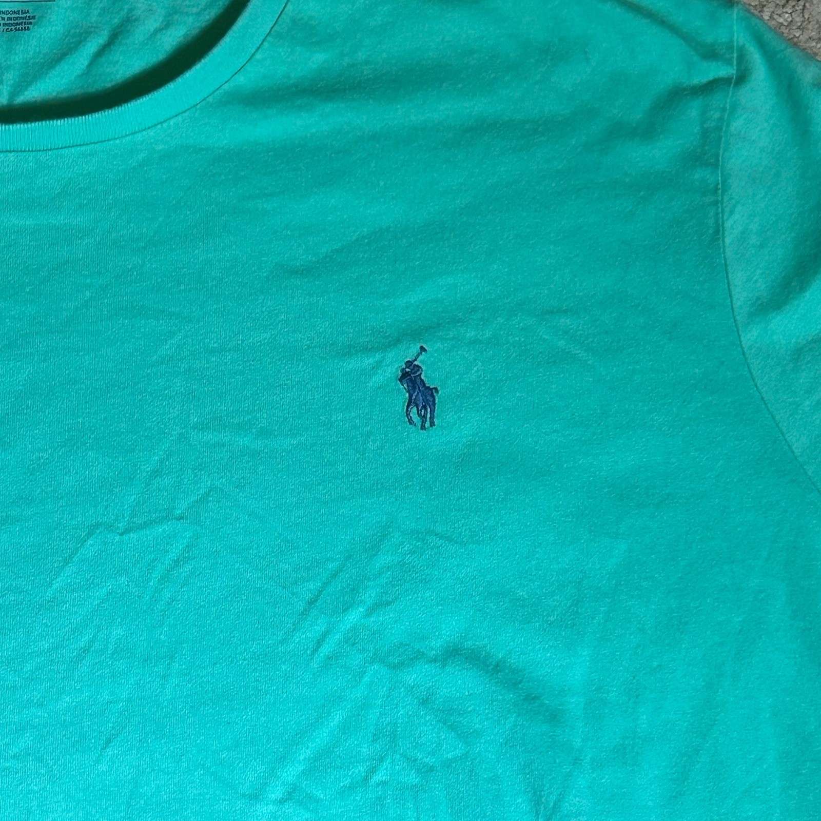 Polo Ralph Lauren Uomo XXL Pony Maglietta Manica Corta Teal