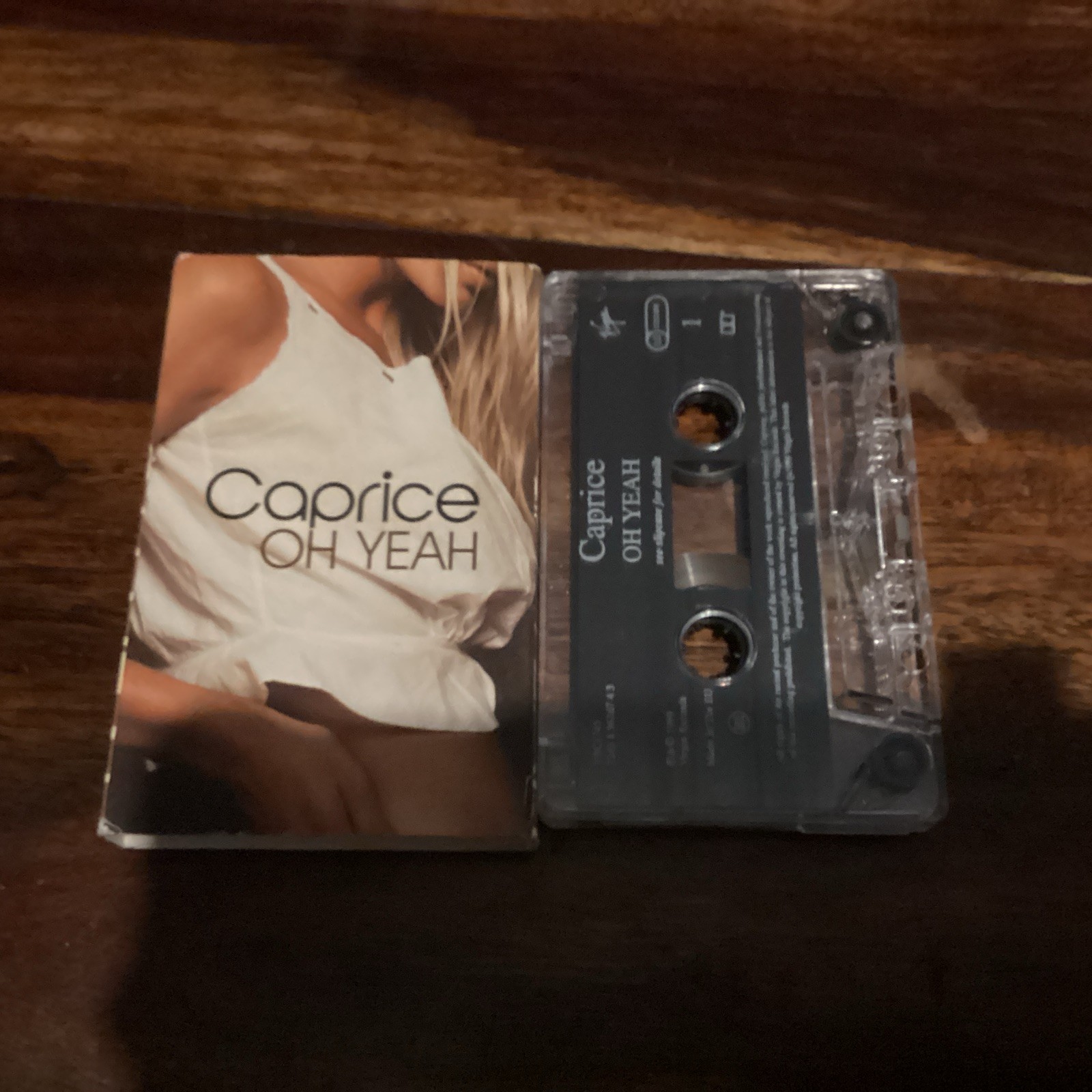 Caprice (Female Singer) Oh Yeah cassette Europe Virgin 1999 cassette single