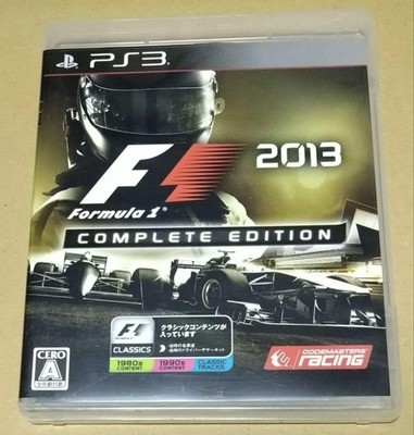 F1 2013 Complete Edition PS3 Video Game Software Playstation 3 Japan Import
