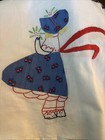 Appliquéd & Embroidered Quilt Squares (16) Sun Bonnet SueFeed Sack Squares — photo 9