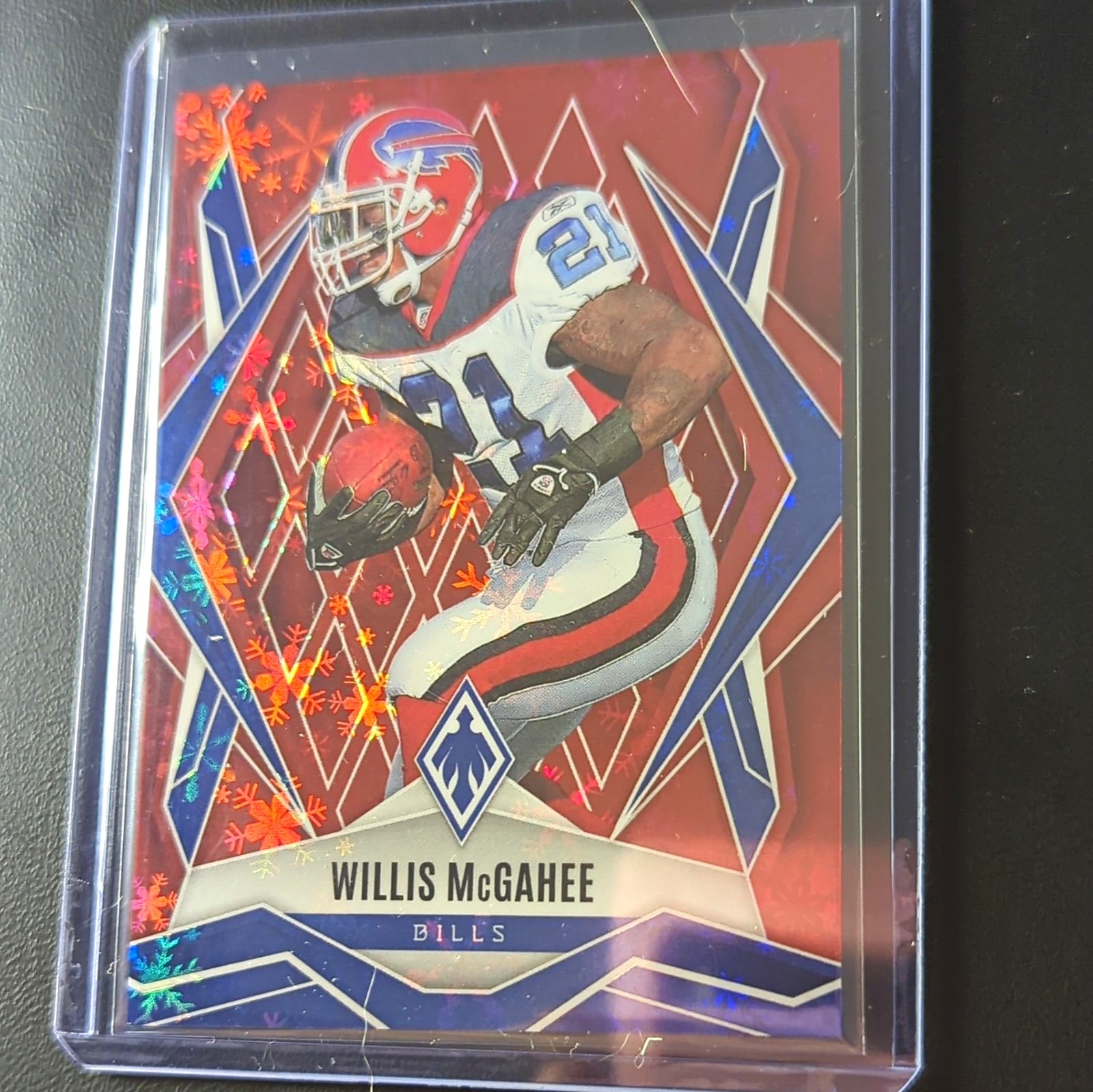 2025 Panini Phoenix - Willis McGahee #64 Red Winter /399