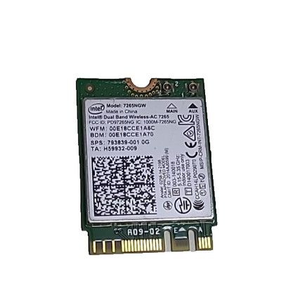 Intel Dual Band Wireless-AC 7265NGW WiFi Karte