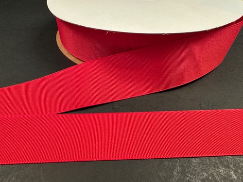 Grosgrain Ribbon Red 1.5 inches wide 50 yards | eBay