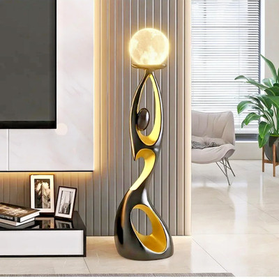 Modern Abstract Dancing Sculpture
