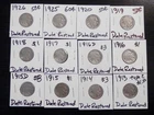12 DATE RESTORED NICKELS 1913 type 2 to 1926