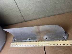 24’ Tracking Fin Removed From 80’s Master Craft Competition Ski Boat Used