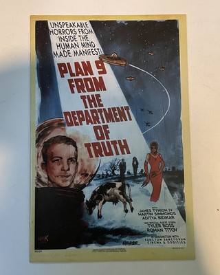 Department of Truth #7 NM Rob Hack SSCO Plan 9 Homage Var. Ltd 500 Image 2021 NM