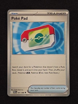 Poke Pad 081/088 - NM Perfect Order Pokemon Playset ME03