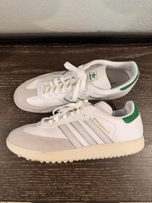 adidas Kith x Samba Spikeless Golf White Green for Sale
