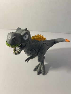 Zuru Smashers Mega Light Up Dino Gray T Rex ~ Working Lights and Sound