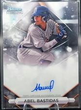 2023 Bowman Sterling - Prospect Autographs Baseball Abel Bastidas #PA-AB NM