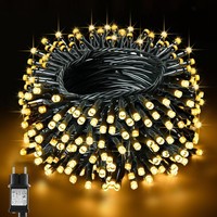 Lichterkette 20M 200LED Warmweiß AußEn Mit Timer FüR Weihnachtsbaum Deko