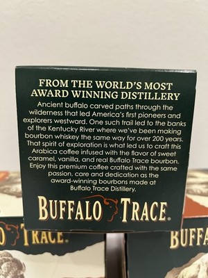 6 NEW BOXES Buffalo Trace Bourbon Infused Coffee K-Cup Pods (60 Cups Total)  | eBay