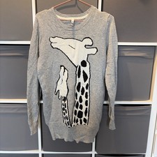 Hi by Henry Holland Giraffe Jumper Size 14 In Good Condition