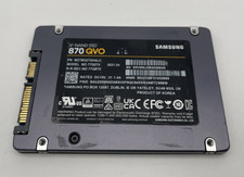 Samsung 870 QVO 2TB V-NAND 2.5" SATA SSD MZ-77Q2T0 MZ7M32T0HALC 99% Health