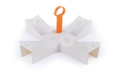 Excelsa Quick Cook Cuocipatate Microonde Polipropilene TPX Bianco con Dett