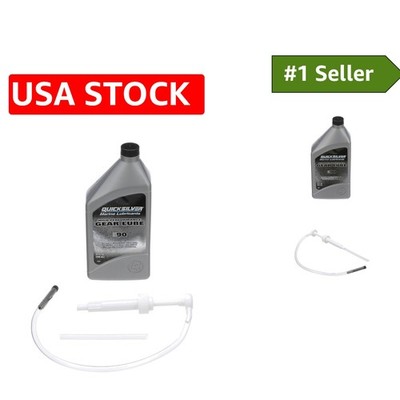 SAE 90 High Performance Gear Lube & Pump Kit - 32 Fl. Oz for Mercury Outboards