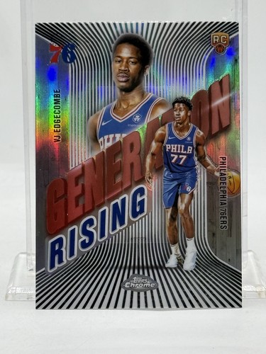 2025 Topps Generation Rising Refractor VJ EDGECOMBE #GR-3 (76ERS) RC