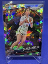 2025 Panini Prizm WNBA Sonia Citron Cracked Ice RC Mystics #122