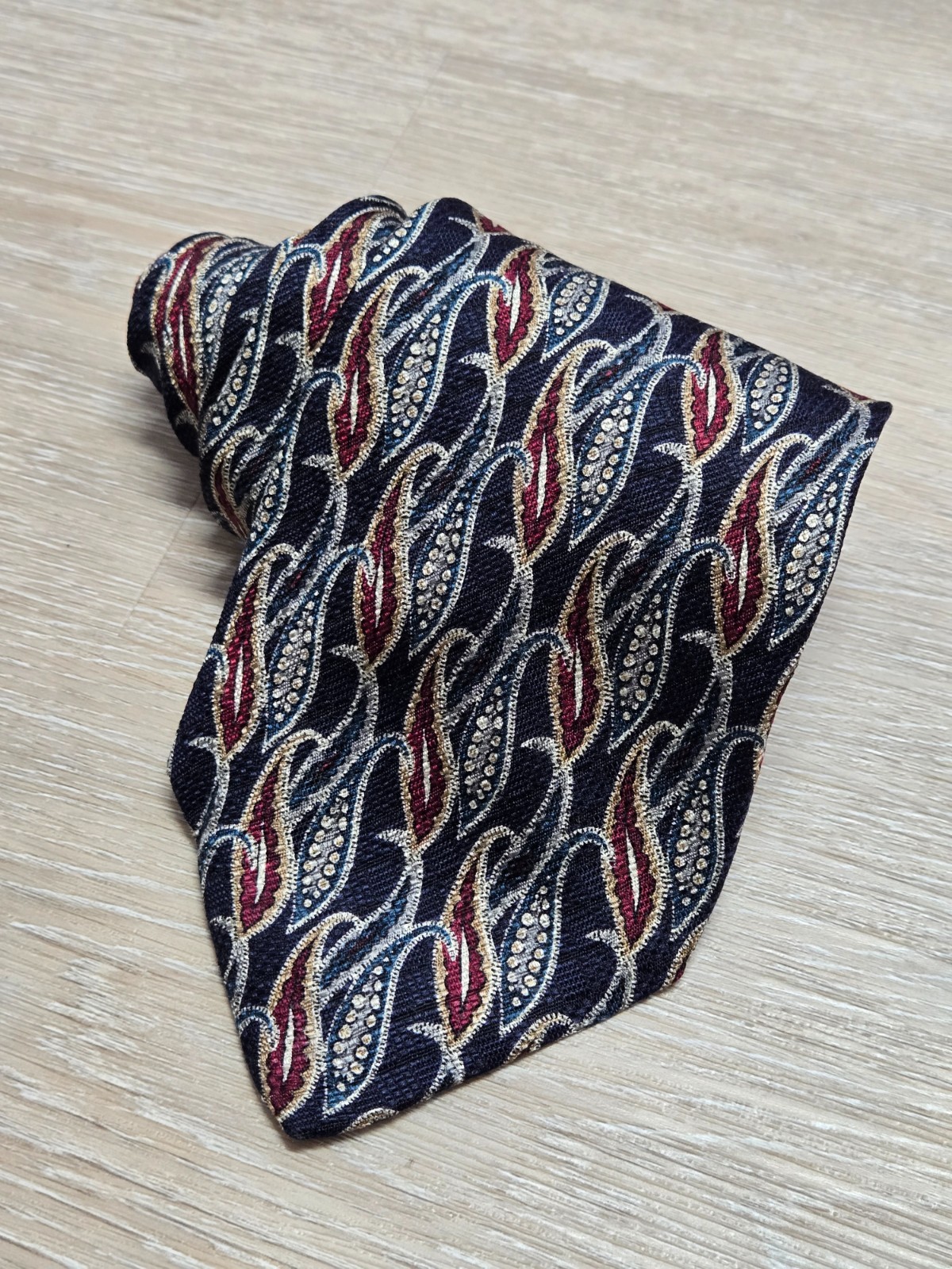 Robert Talbott Silk Tie Classic Width Paisley Pat… - image 1