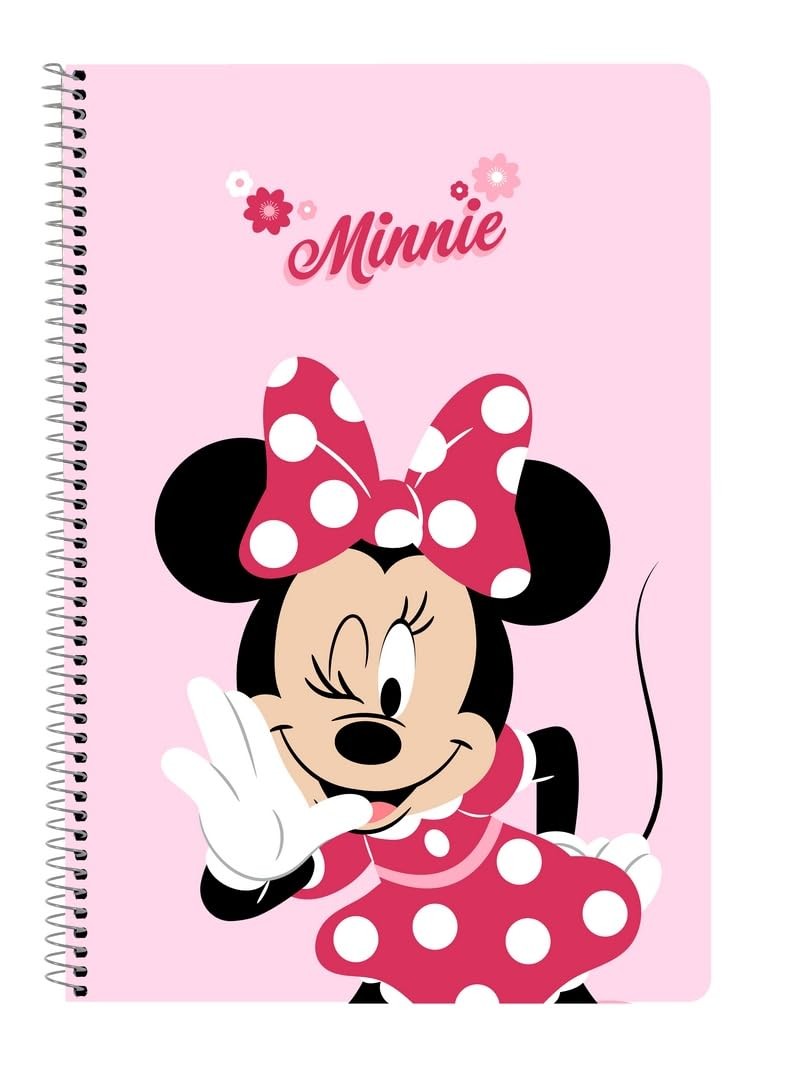 Наивный блокнот Safta MINNIE MOUSE 80 листов твердая обложка Идеально подходит для детей от 4090₽