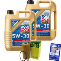 Mann Inspektionspaket 10L Liqui Moly Longlife III 5W-30 FüR KIA Sorento