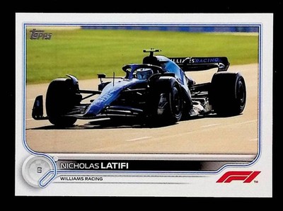 Nicholas Latifi 2022 Topps Formula 1 #52 Williams Racing