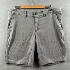 Lululemon Shorts Mens 38 Gray Chino Golf Dress Stretch Casual Tech Zip Pocket