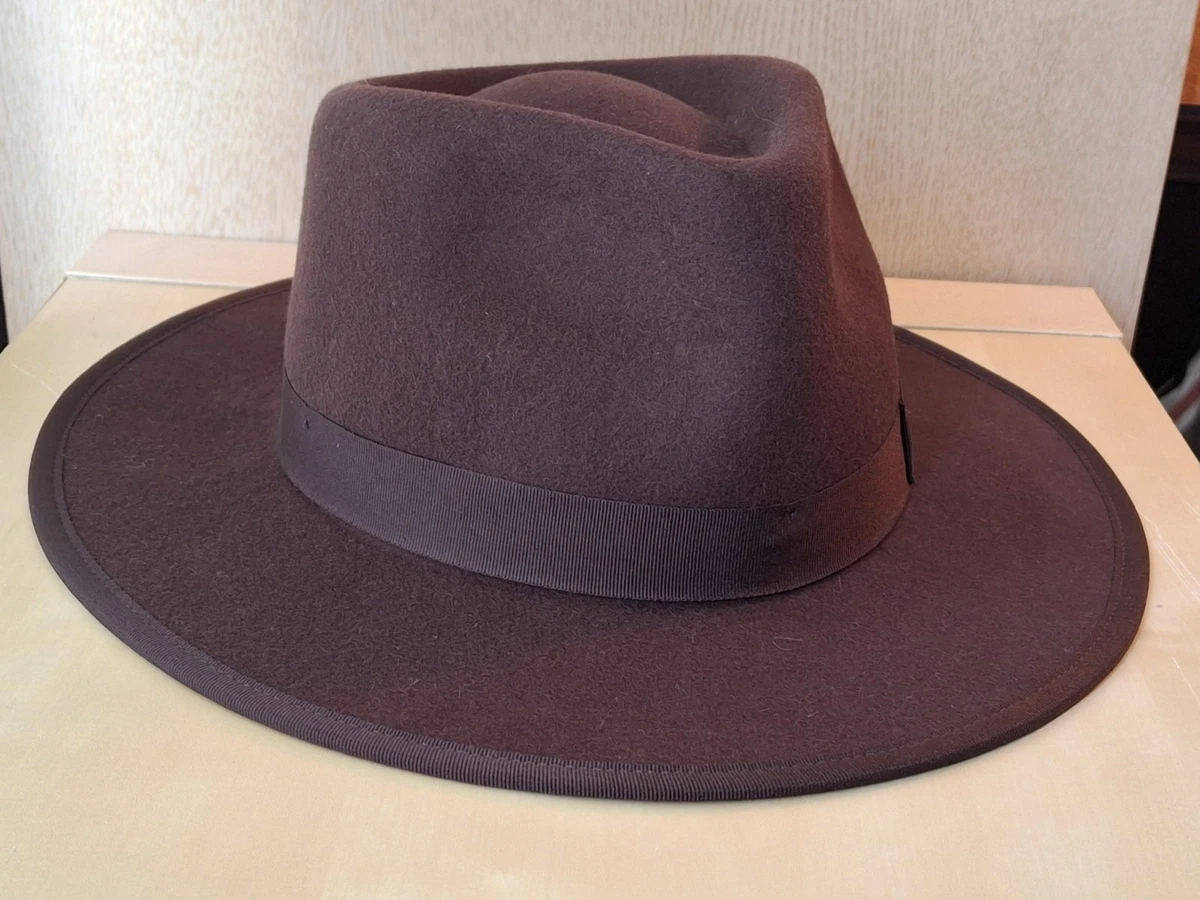 Felt Fedora Brown Hats for Women for sale | eBay