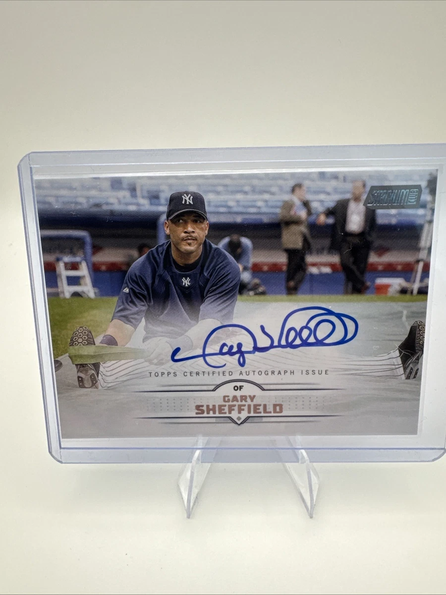 Gary Sheffield Autograph Indiana Baseball Trading Cards for sale