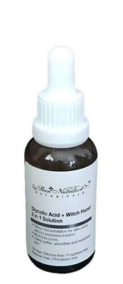 Glycolic Acid Witch Hazel Solution Serum for Radiant Skin