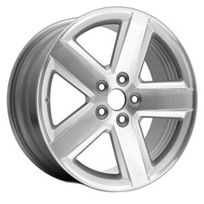2008-2010 Dodge Avenger New 18 Machined Silver Replacement Wheel Rim 2008-2010 Dodge Avenger New 18 Machined Silver Replacement Wheel Rim