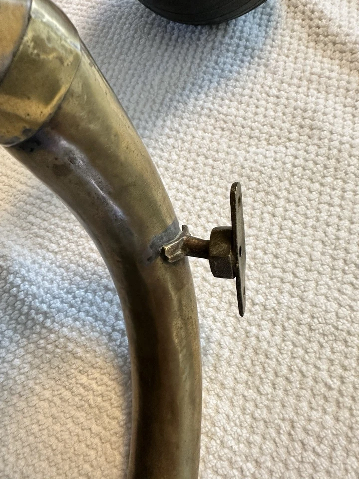 Chifre de lâmpada de latão antigo para Ford Modelo T 1910s | Pátina original, funciona, pré-guerra - Imagem 2 de 4