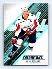 #92 2024-25 Upper Deck Credentials + John Carlson Washington Capitals