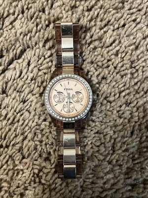 Women s Rose Gold Fossil Watch