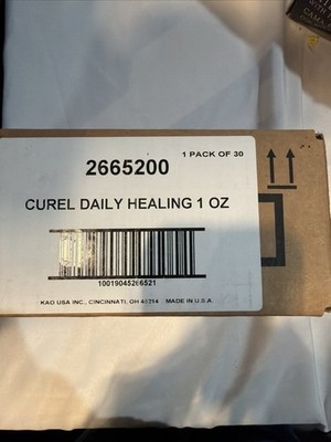 Curel Daily Healing Body Lotion 1 Oz Pack of 30 Dermatologist Recommended