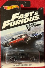 HOT WHEELS FAST & FURIOUS '08 DODGE CHALLENGER SRT8 6/8. SEE COMBINED OFFERS!