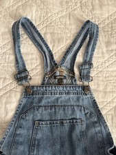 Wild Fable Distressed Denim Jeans Relaxed Fit Denim Overalls Size XS