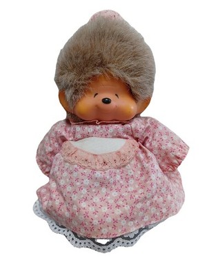   Original Monchhichi Oma / Omi  22cm 1974 Sekiguchi 