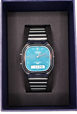 CASIO　AQ-240E-3AJF CASIO AQ-240E-3AJF Classic Series Digital Analog Watch Green Retro