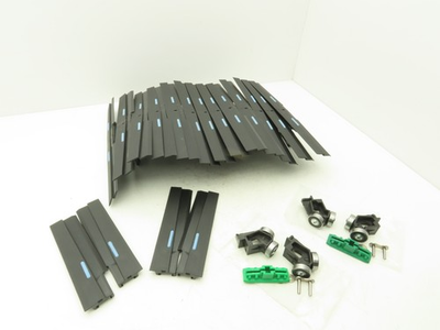 #ad Ryson Elevating Spiral Conveyor 16quot;W Slat Belt Replacement Chain 15 Slats $299.99