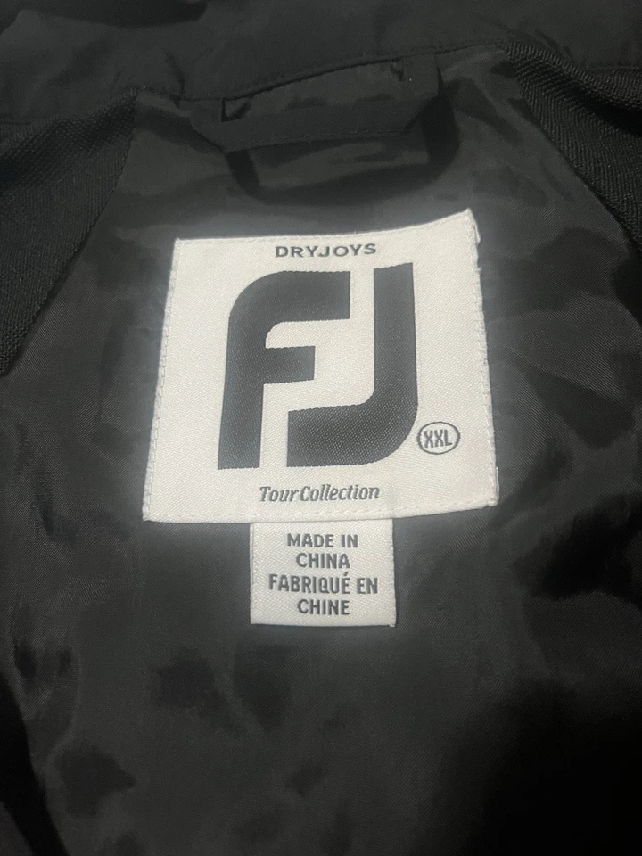 Chaleco/chaqueta FootJoy DryJoy Tour XP 1/2 cremallera para hombre 2XL ROJO viento/lluvia XXL Foto 3 de 4