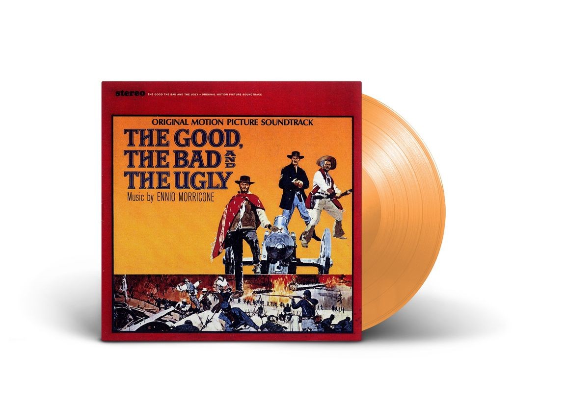 O.S.T. Morricone Ennio The Good, The Bad And The Ugly Orange Vinyl Egea E