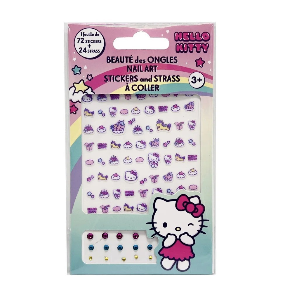 Hello Kitty Nail Stickers Blister Pack