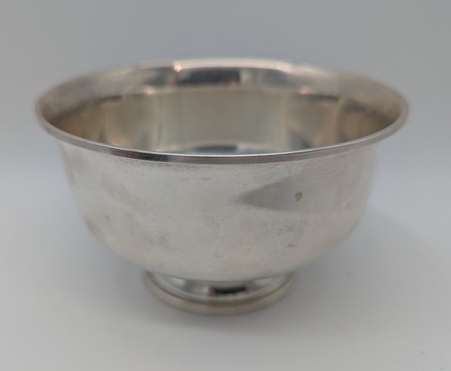M Fred Hirsch Sterling Silver Footed Bowl Compote 4.5” 129.3g