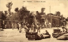 Syrisches Damaskus Ak, Bahnhof Baramke - 4924240