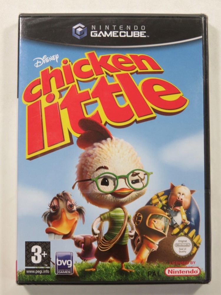 Disney Chicken Little GameCube PAL-FRA jeu vidéo de plateforme rétrogaming neuf de collection