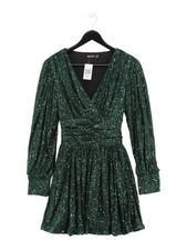 Nasty Gal B2B Mini Dress UK4 in Green