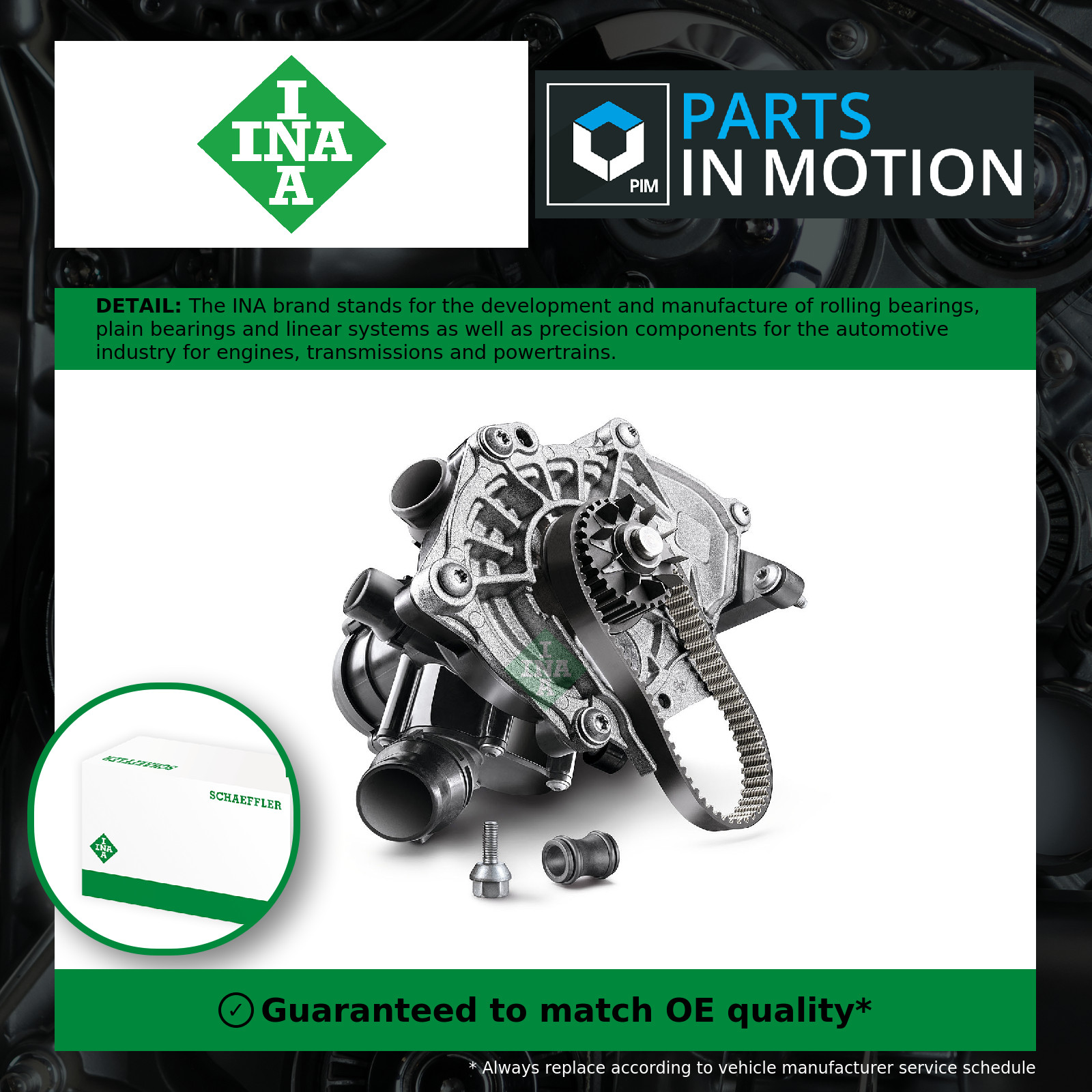 Water Pump fits CUPRA Coolant INA 06K121011 06K121011B 06K121011C 06K121605 New - Image 13