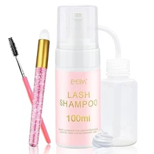 EMEDA Lash Shampoo Kit - 3.38 fl.oz / 100ml Gentle Foam Lash B09KGQBNFJ